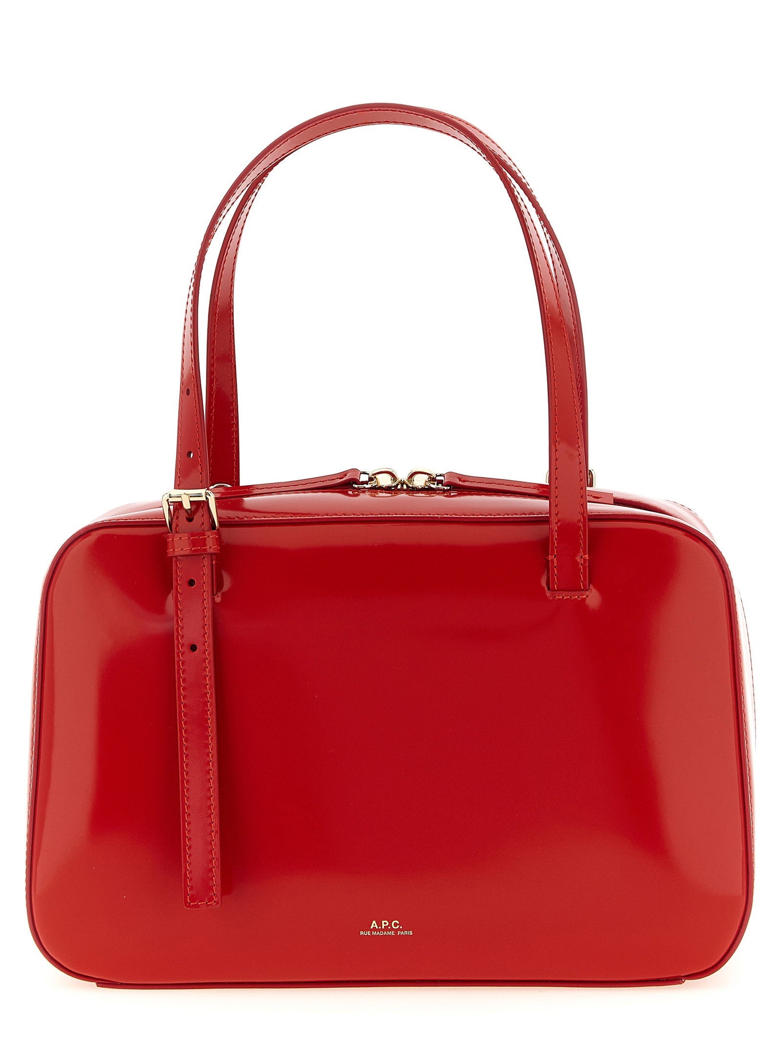A.p.c. Top Handle Bag — Red