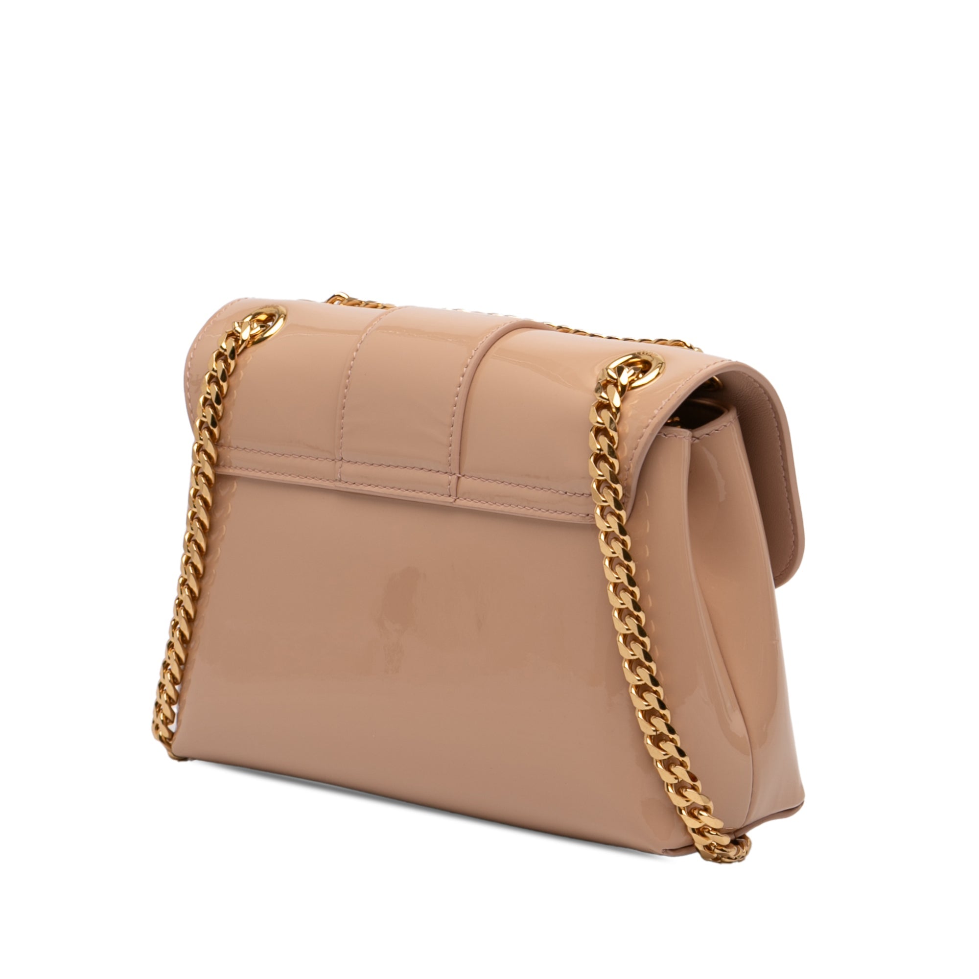 Teen Patent Triomphe Victoire Chain Shoulder Bag