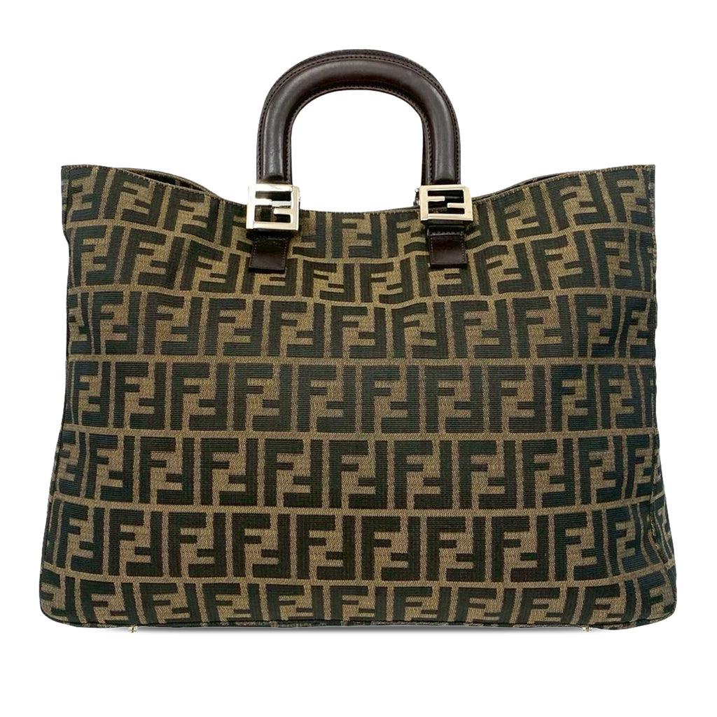 Large Zucca Canvas Twins Tote