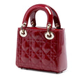 Mini Patent Cannage Lady Dior