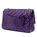 Quilted Metallic Calfskin Reissue 2.55 Double Flap 226