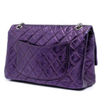 Quilted Metallic Calfskin Reissue 2.55 Double Flap 226