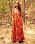 Fressia Maxi Set By KYNAH, Luxury Indian Fashion & Bridal Wear