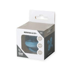 Kit Nenina & Co Azul + Gris| 2 Chupetes + 2 Chupeteros + Guardachupete
