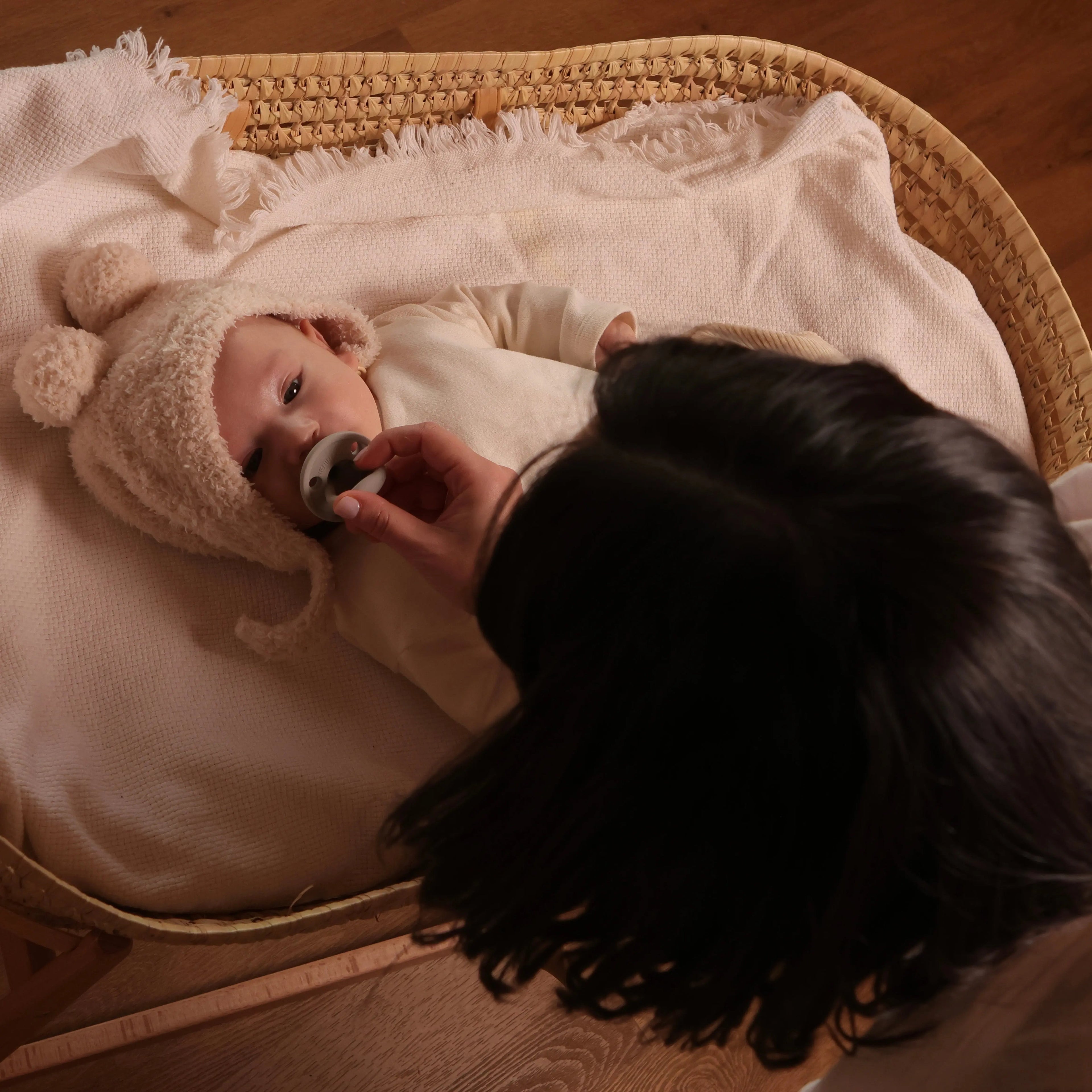 Kit Nenina & Co Azul + Gris| 2 Chupetes + 2 Chupeteros + Guardachupete