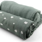 Pack 2 Muselinas Cotton + Bambi Rosa 70% Bamboo +30 % Algodón Nenina & Co