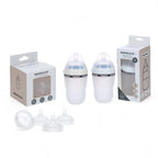Pack LME Mixta 2 Biberones + 4 tetinas de repuesto Nenina & Co