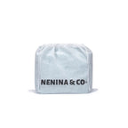 Pack Nacimiento Bebé: Portadocumentos + Neceser de Eco Piel MIREM Dusty Blue | Nenina & Co