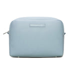 Pack Nacimiento Bebé: Portadocumentos + Neceser de Eco Piel MIREM Dusty Blue | Nenina & Co
