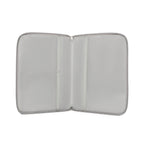 Pack Nacimiento Bebé: Portadocumentos + Neceser de Eco Piel MIREM Gris | Nenina & Co
