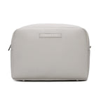 Pack Nacimiento Bebé: Portadocumentos + Neceser de Eco Piel MIREM Gris | Nenina & Co
