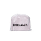 Pack Nacimiento Bebé: Portadocumentos + Neceser de Eco Piel MIREM Rosa pálido | Nenina & Co