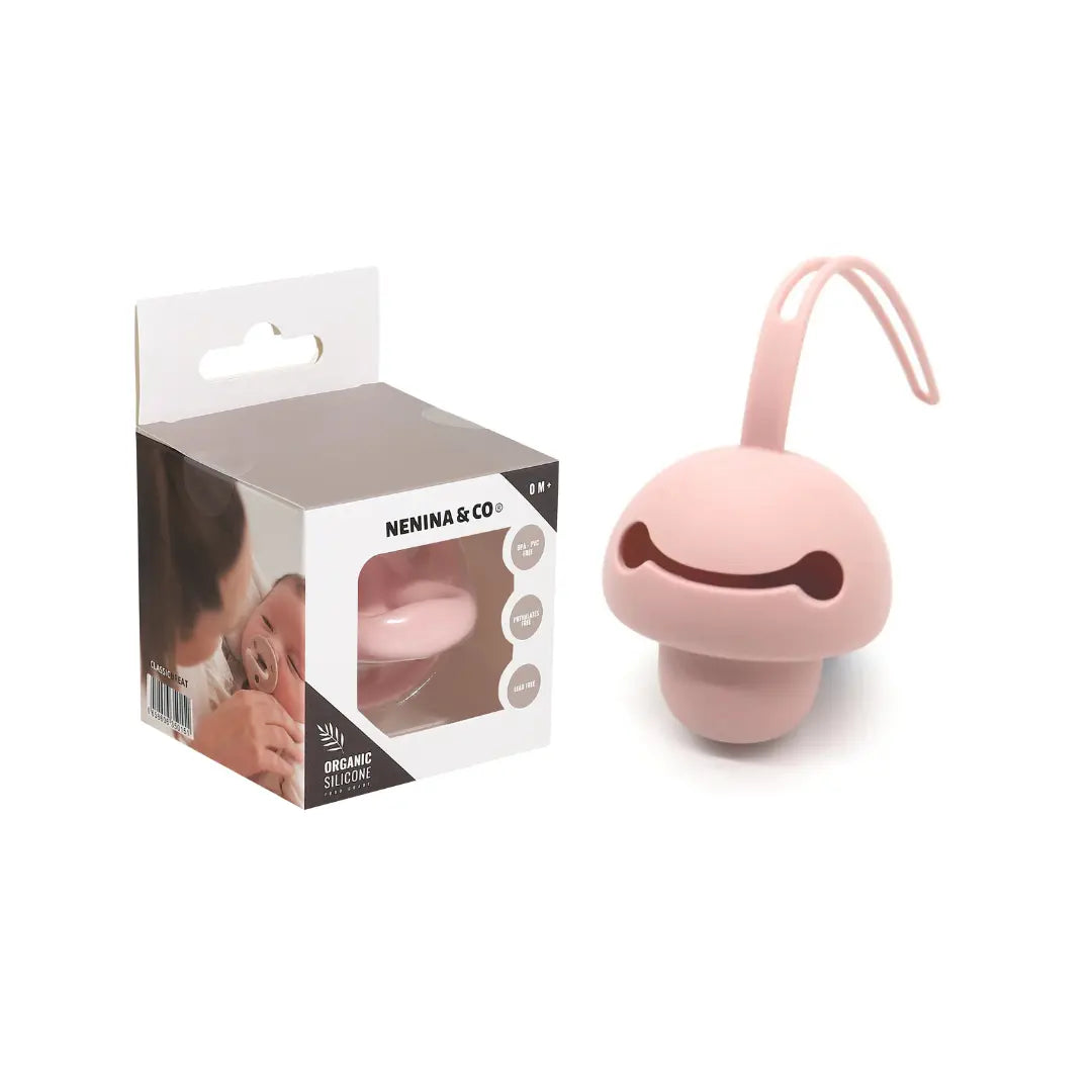 Pack de Chupete Clásico y Guardachupete Nenina & Co – Comodidad, Higiene y Estilo para tu Bebé