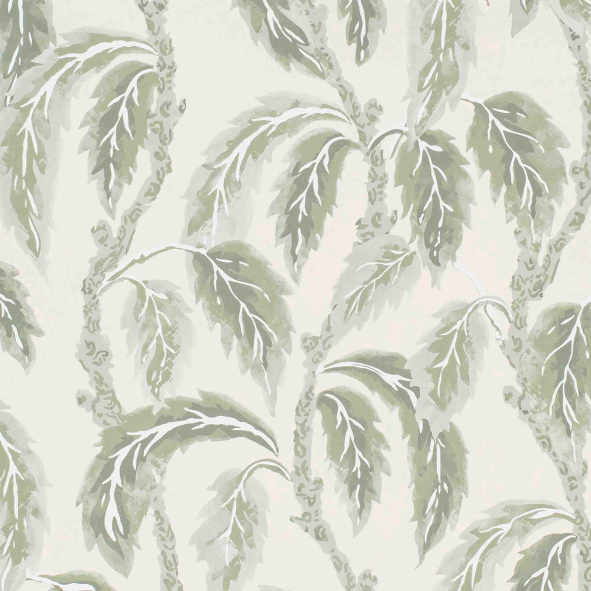 Palm Grove Wallpaper Green By Sister Parish Design