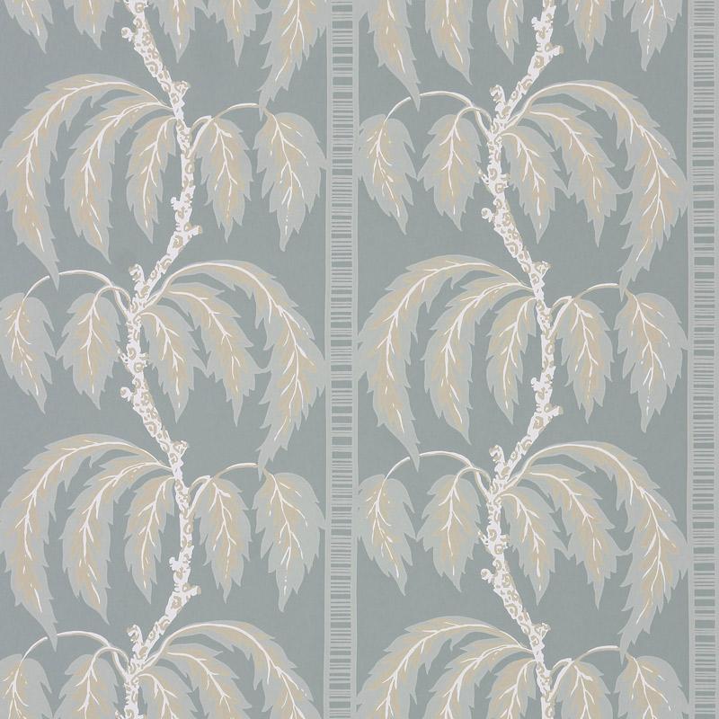 Palms Wallpaper Cumberland Green By Sister Parish Design