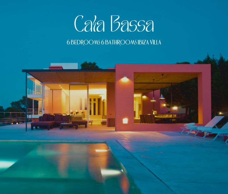 Panoramic Sea-View Hilltop Modern Ibiza Villa with Amazing Sunsets near Cala Bassa
