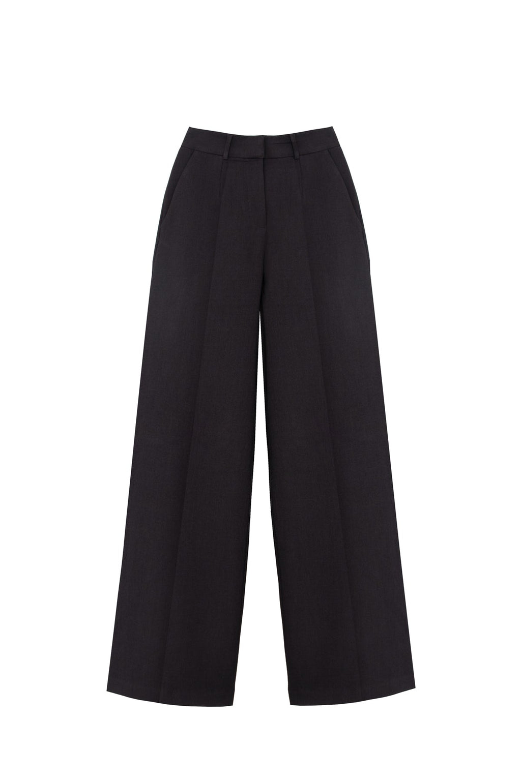Pantalones Adela gris marengo