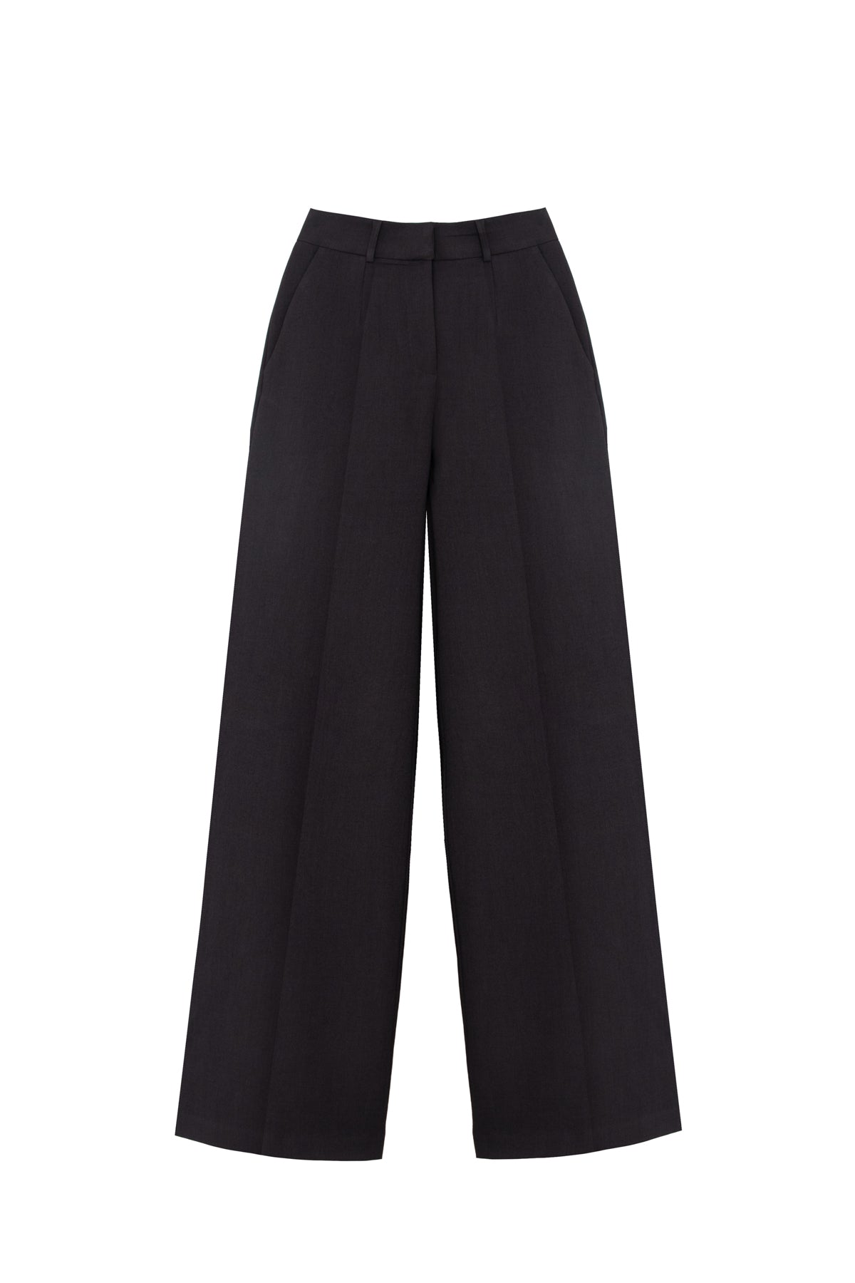 Pantalones Adela gris marengo
