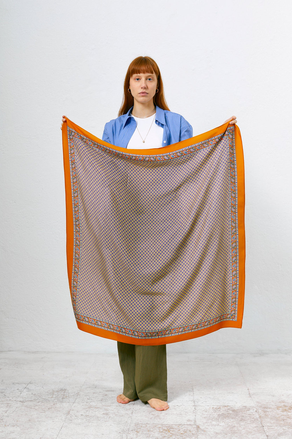 Pañuelo aragonés marrón