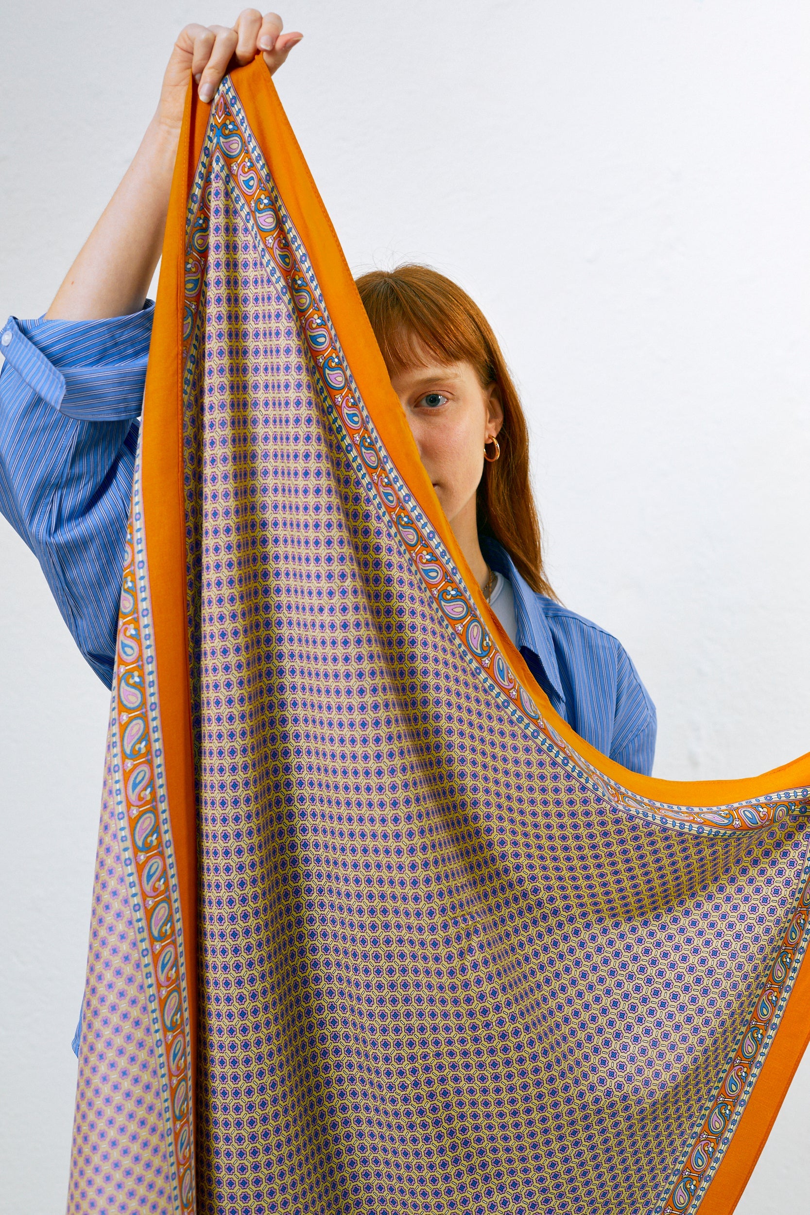 Pañuelo aragonés marrón