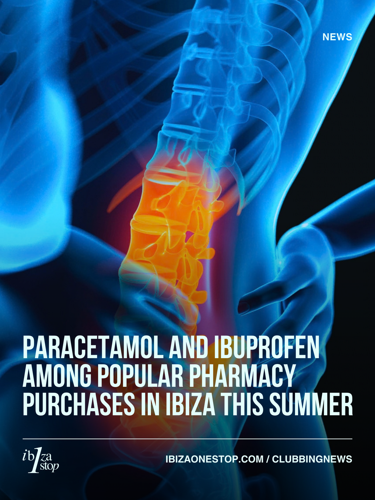 Paracetamol and anti-inflammatories among popular pharmacy purchases in Ibiza this summer