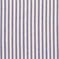 Parish Stripe Ticking Fabric Prussian Blue Last Call By Sister Parish Design