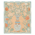 Pastel Garden Vase Hand Tufted Wool Rug