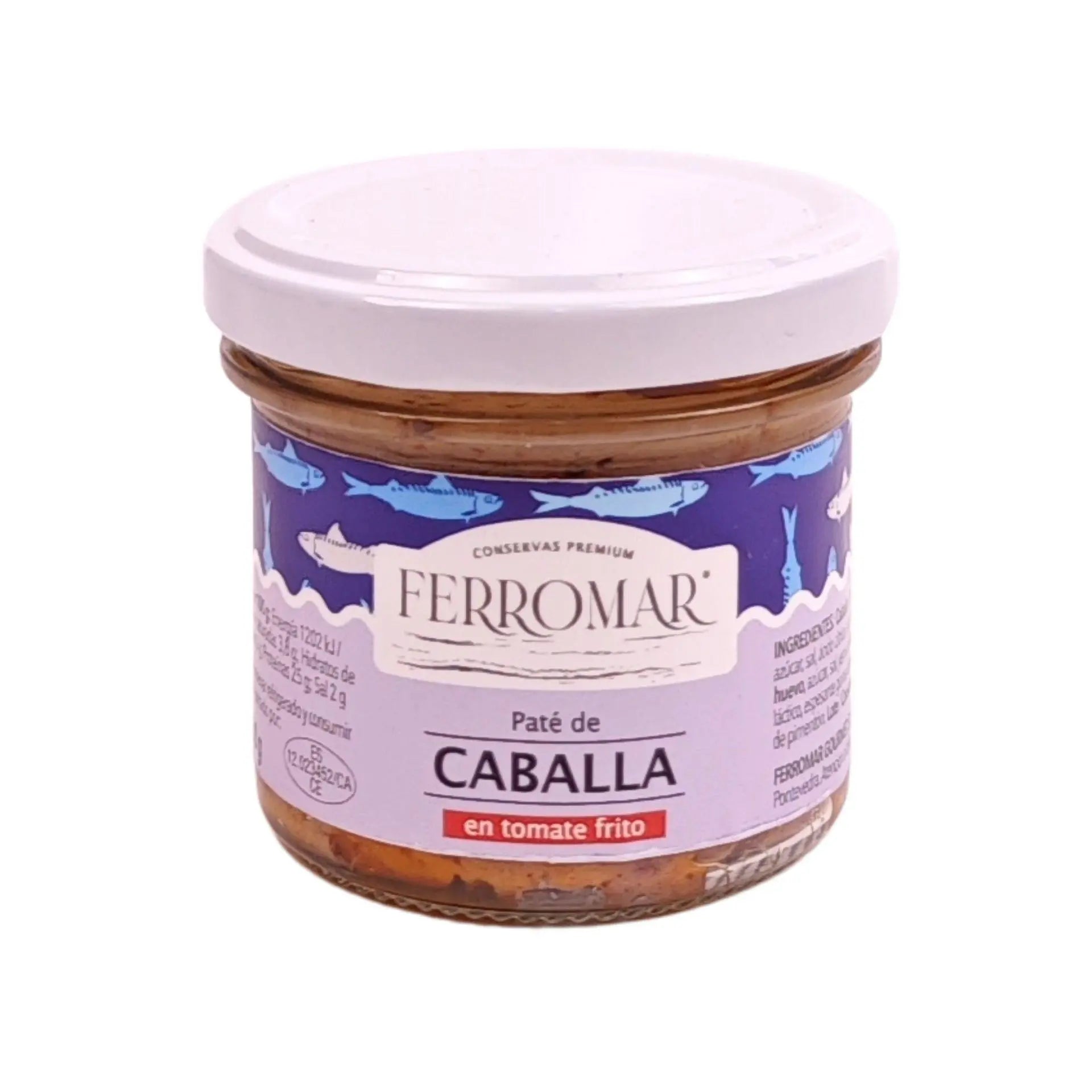 Paté de Caballa en tomate frito Conservas FerroMar