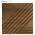 ArtZ® Bali Wood Wall Panel - Dark Wood / C - Sample 1 Small Panel - Final Sale Non Refundable