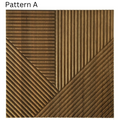 ArtZ® Bali Wood Wall Panel - Dark Wood / A - Sample 1 Small Panel - Final Sale Non Refundable