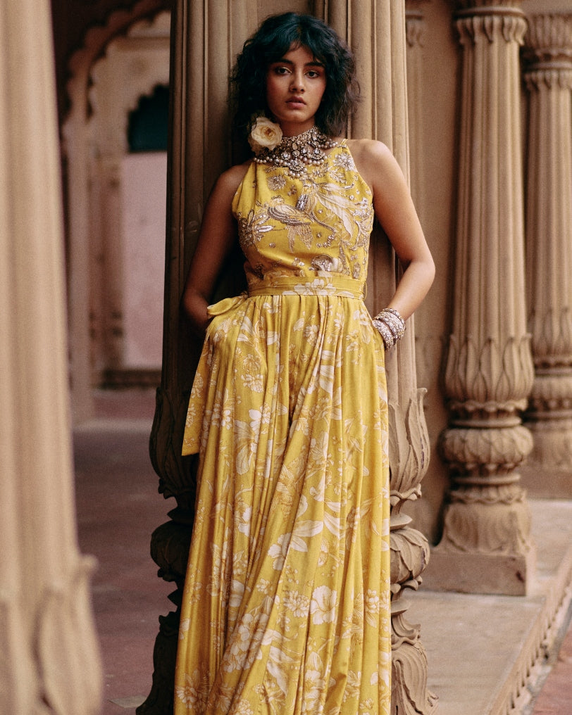Shiza Jumpsuit By KYNAH, Luxury Indian Fashion & Bridal Wear
