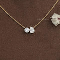 Pear And Round Diamond Toi Moi Pendant