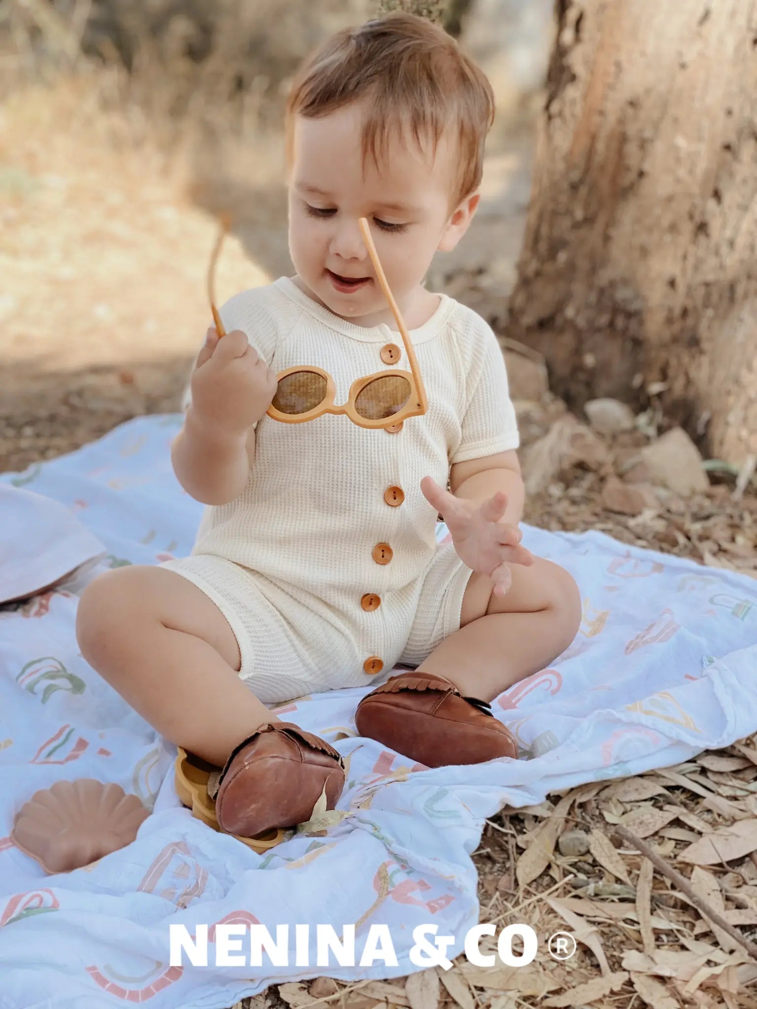 Pelele Boho Natural Nenina & Co