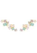 Pendientes Aine Blanco, Agua