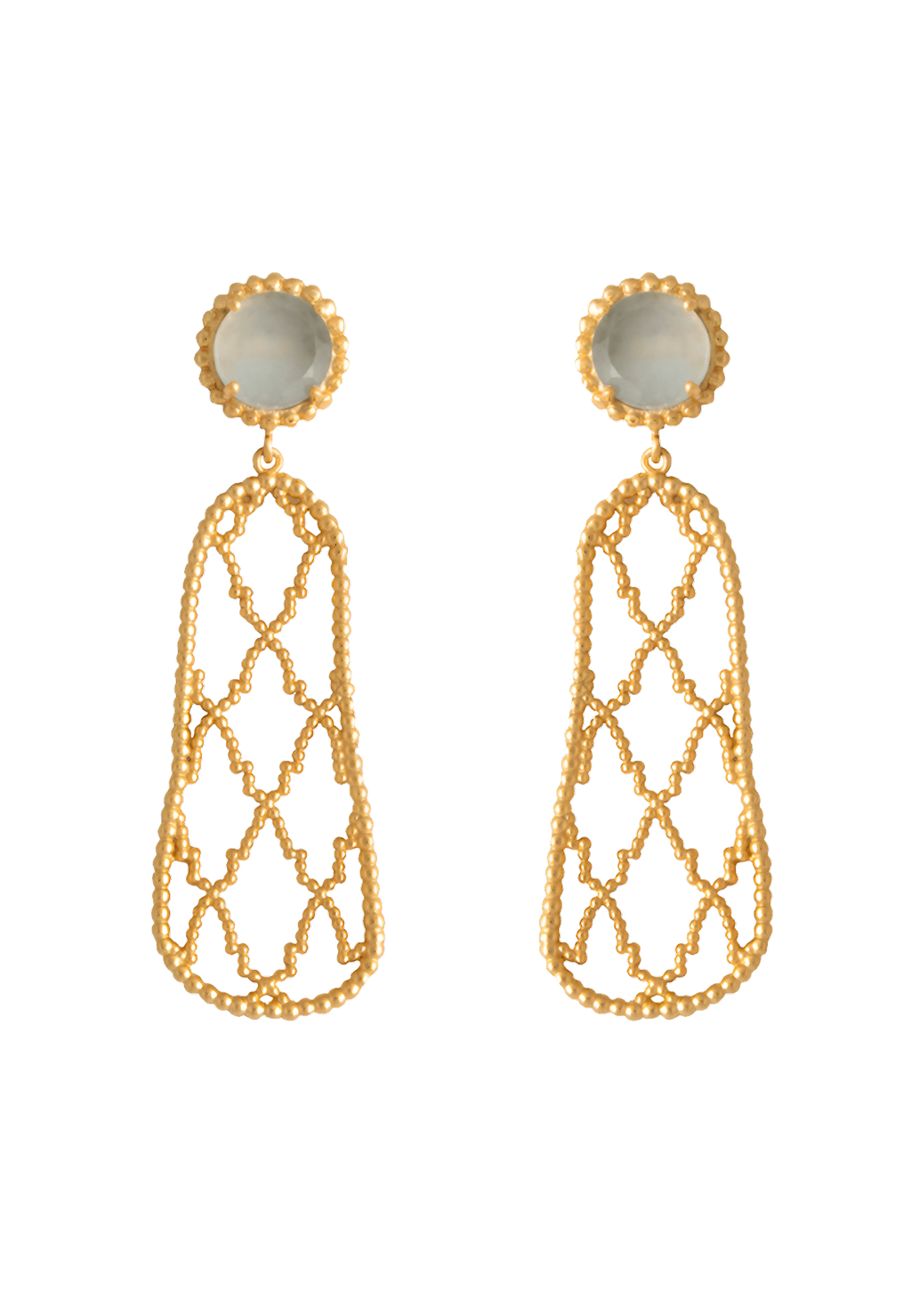 Pendientes Alhambra Cristal