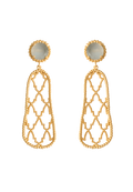 Pendientes Alhambra Cristal