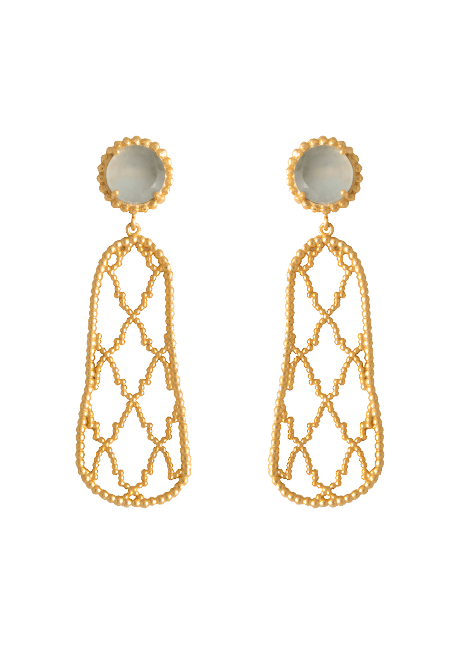 Pendientes Alhambra Cristal
