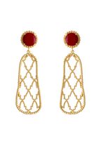 Pendientes Alhambra Rubí