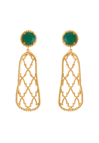 Pendientes Alhambra Verde Menta