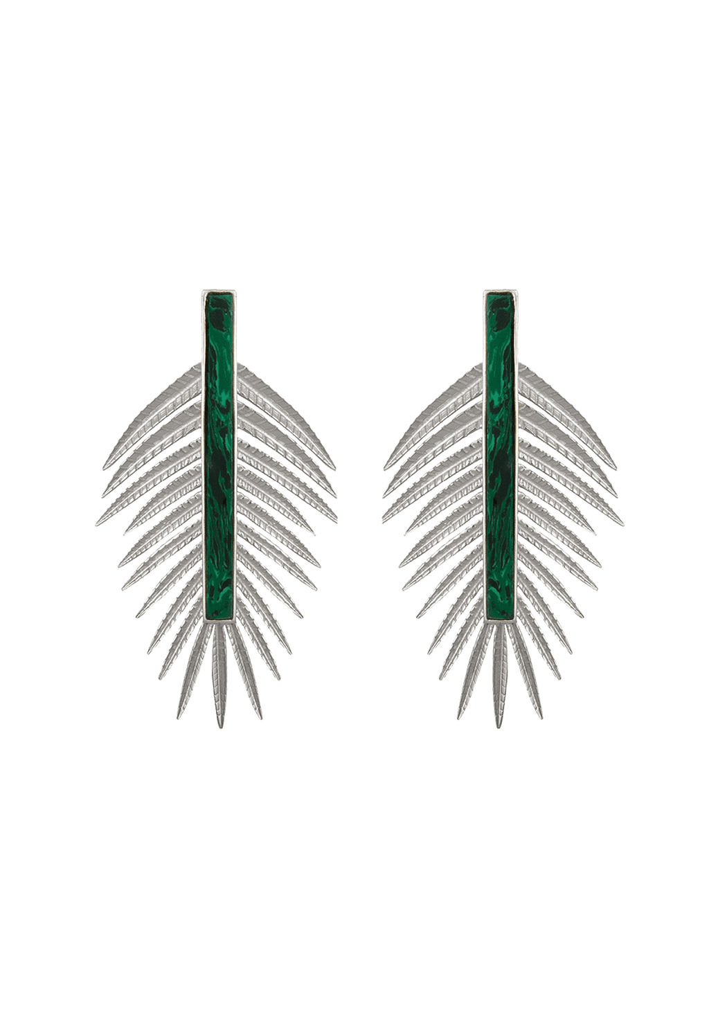 Pendientes Plata Amazona