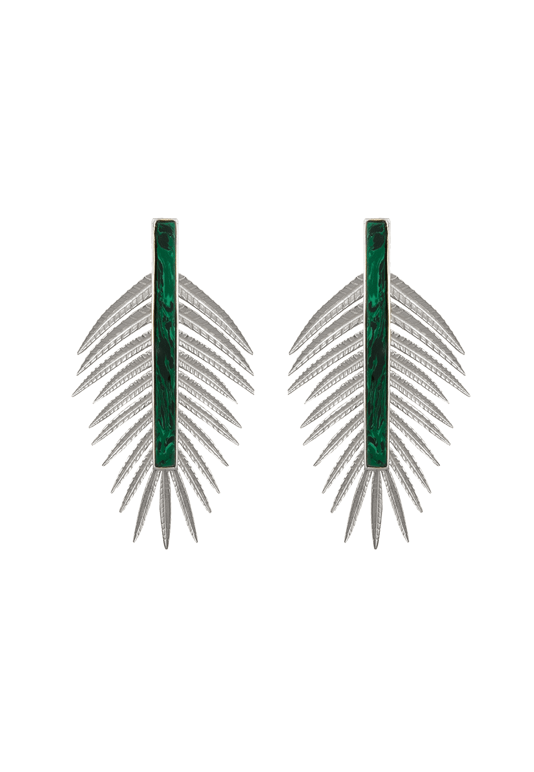 Pendientes Plata Amazona