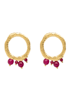 Pendientes Adara Fucsia