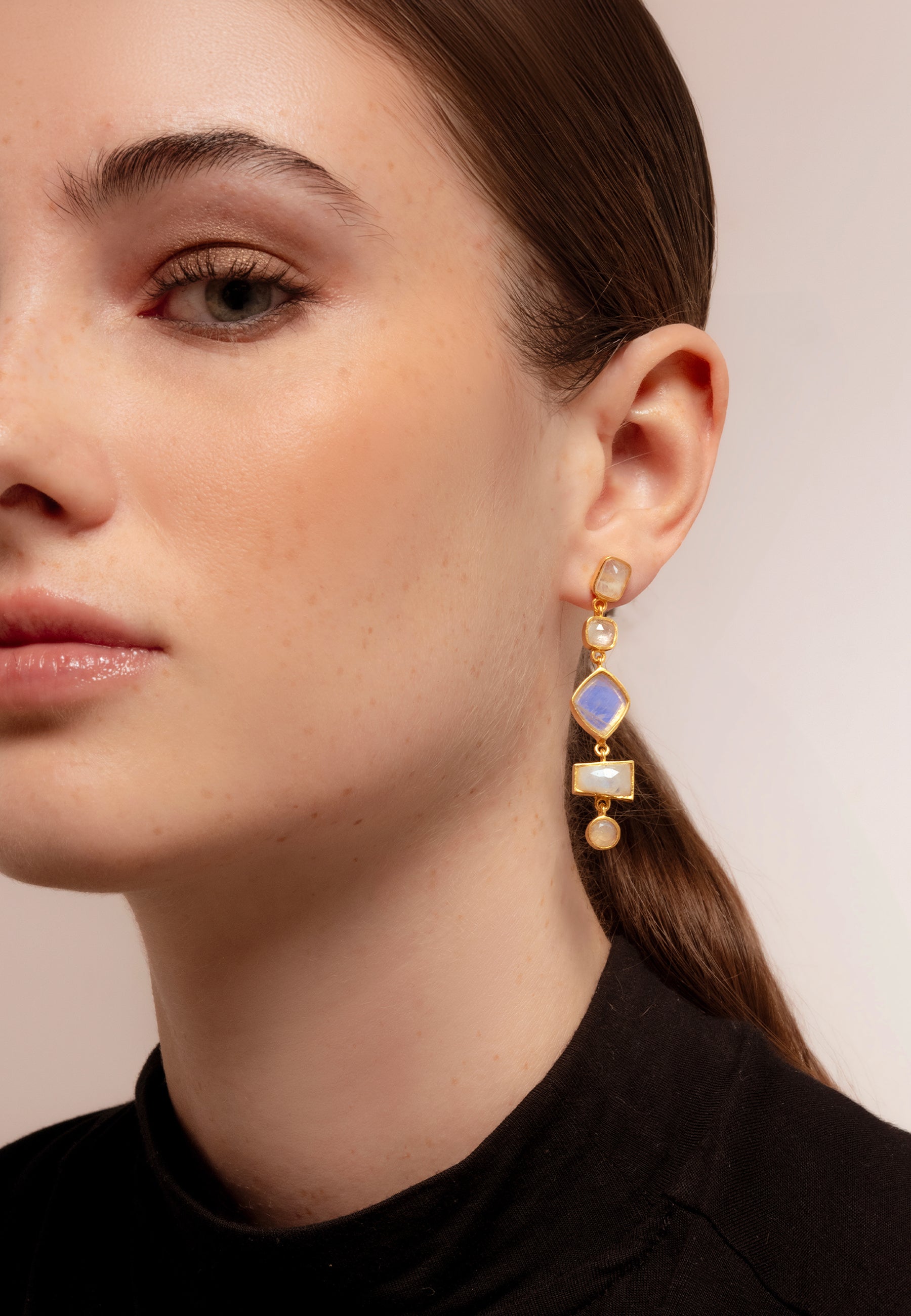 Pendientes Thelma Blancos