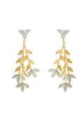 Pendientes Blume Aguamarina