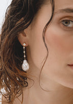 Pendientes Celine Perla Barroca