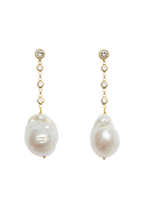 Pendientes Celine Perla Barroca