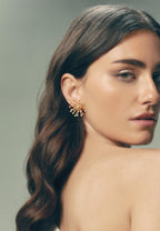 Pendientes The Tourist Blanco