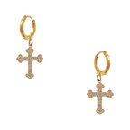 Pendientes Cruz Cova CZ