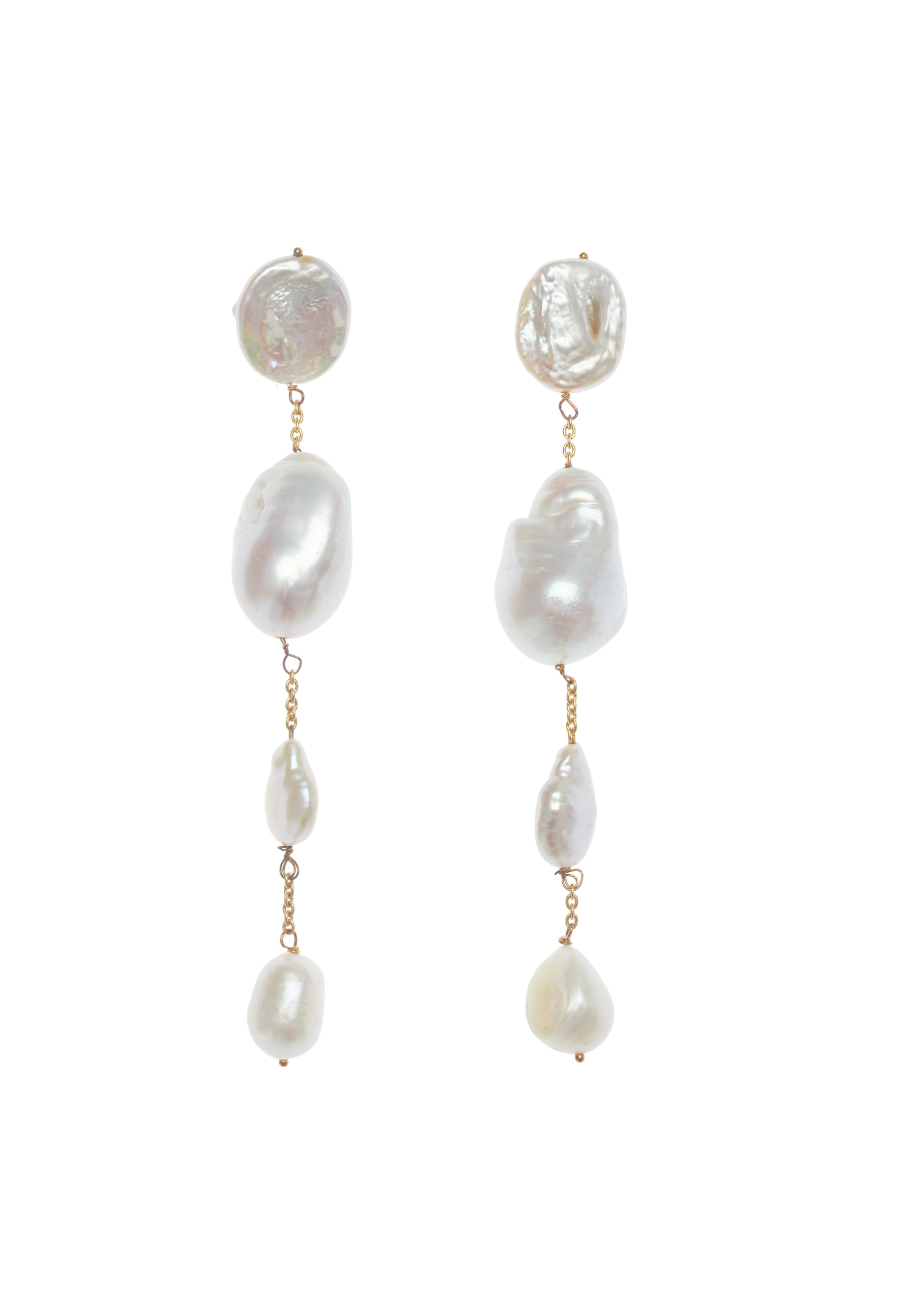 Pendientes Pluie Perlas