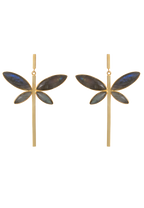 Pendientes Dafne Gris